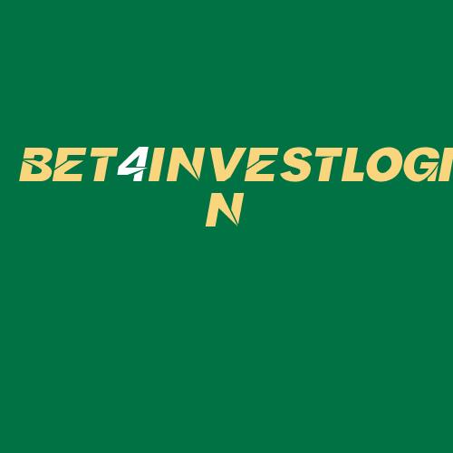 Logo da BET4INVESTLOGIN