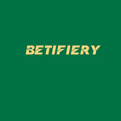 Logo da BETIFIERY