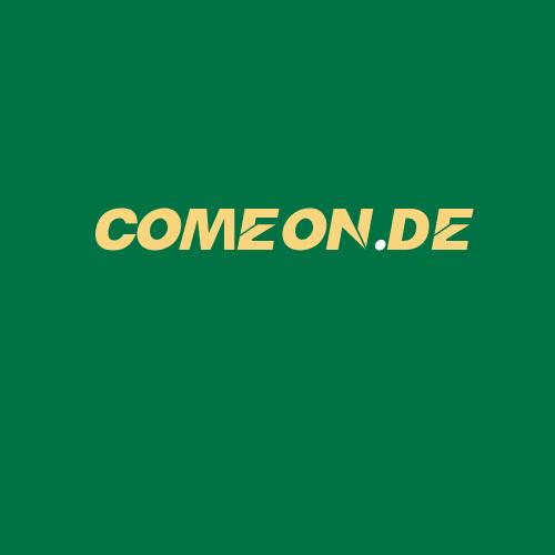 Logo da COMEON.DE